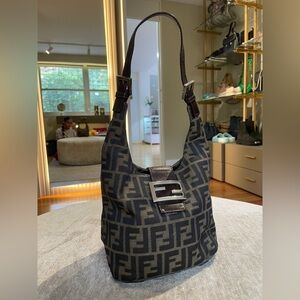 Fendi - Vintage- Zucca Mia Shoulder Bag